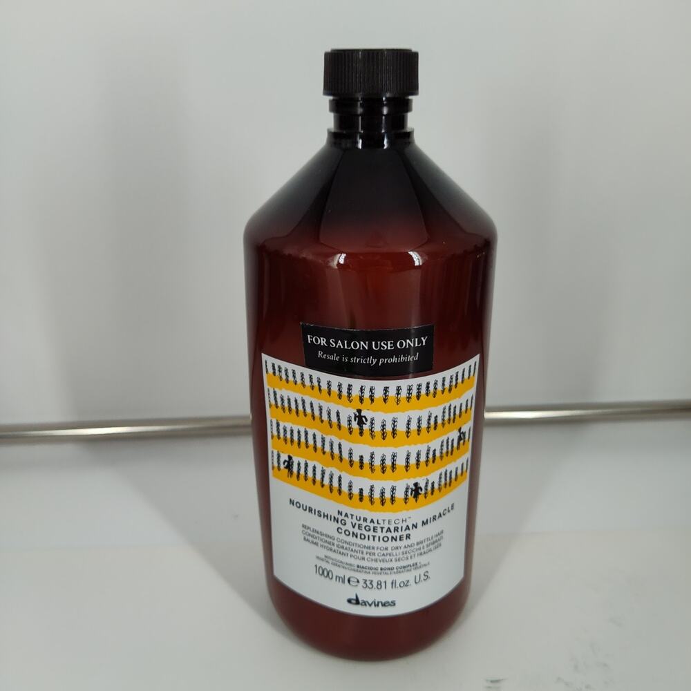 Davines NaturalTech Nourishing Vegetarian Miracle Conditioner 33.8 oz 1000ml